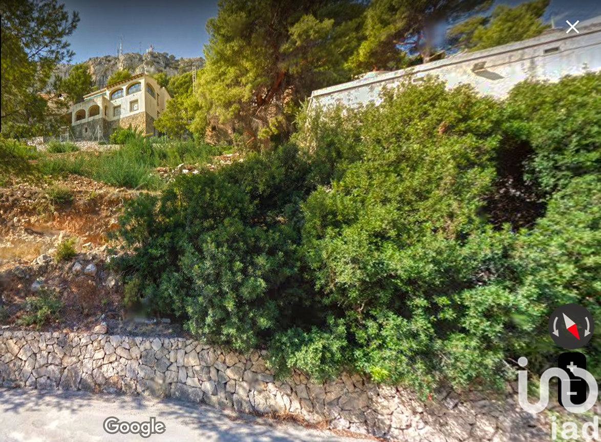 Parcela en Calp, Alicante, España 605 m2 No. 186176