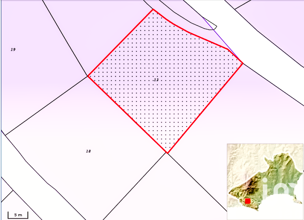 Parcela en Calp, Alicante, España 605 m2 No. 186176