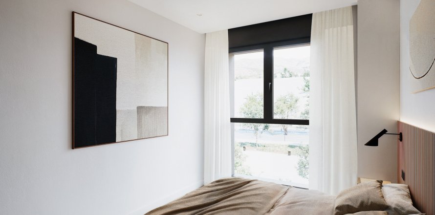 Takvåning i Malaga, Spanien 3 sovrum, 119 kvm. Nr. 162705