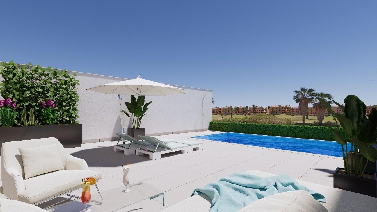 Bliźniak w Los Alcazares, Murcia, Hiszpania 3 sypialnie, 135 mkw. nr 143255
