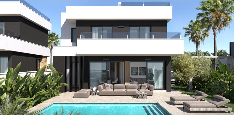 Villa a Ciudad Quesada, Alicante, Spagna 3 camere da letto, 200 mq. N° 136450