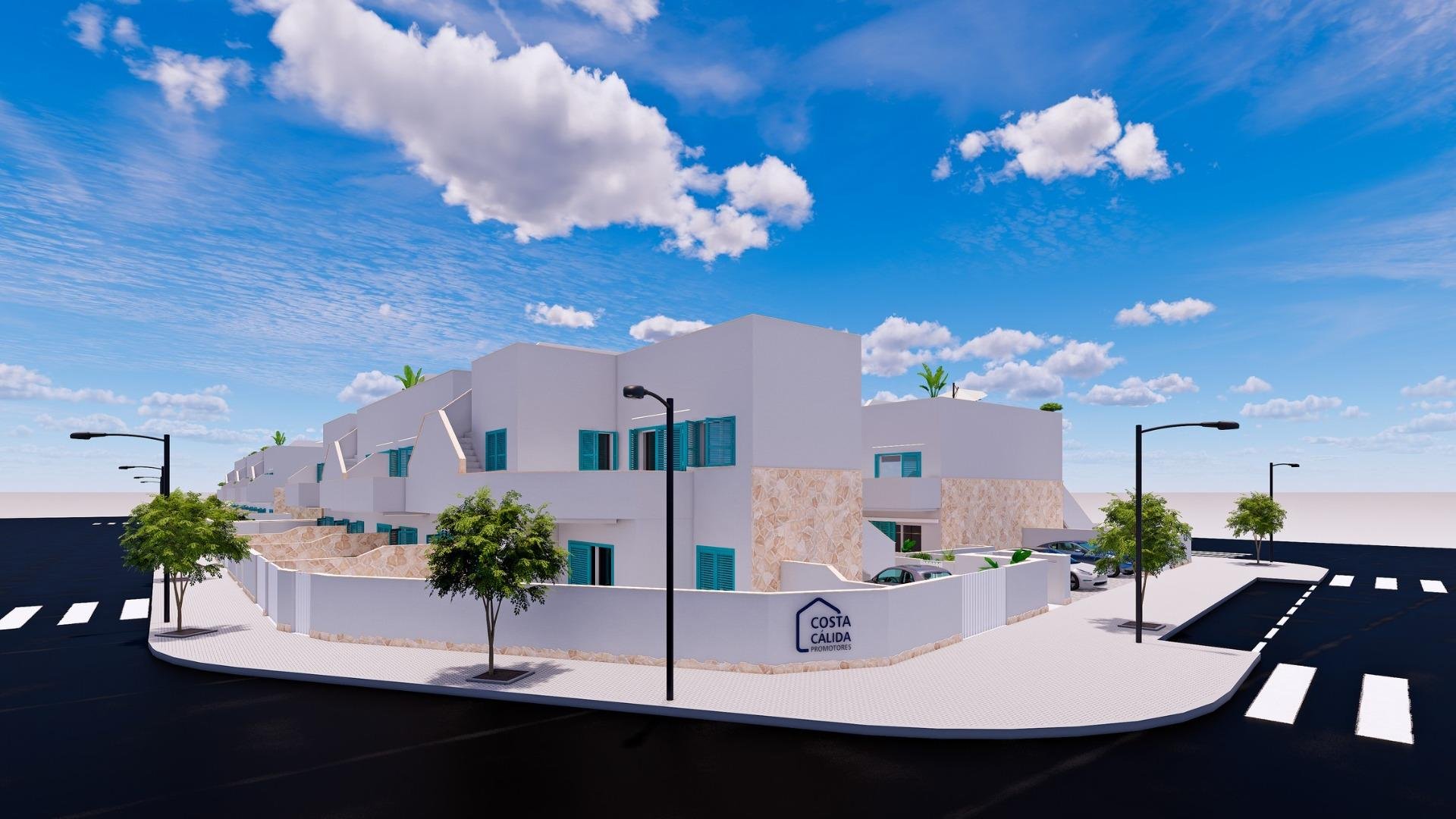 Bungalow a Pilar de la Horadada, Alicante, Spagna 3 camere da letto, 82 mq. N° 193119
