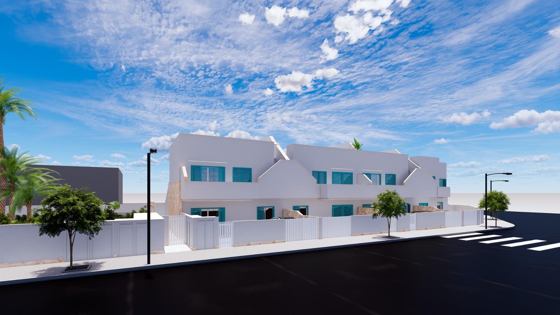 Bungalow a Pilar de la Horadada, Alicante, Spagna 3 camere da letto, 82 mq. N° 193119