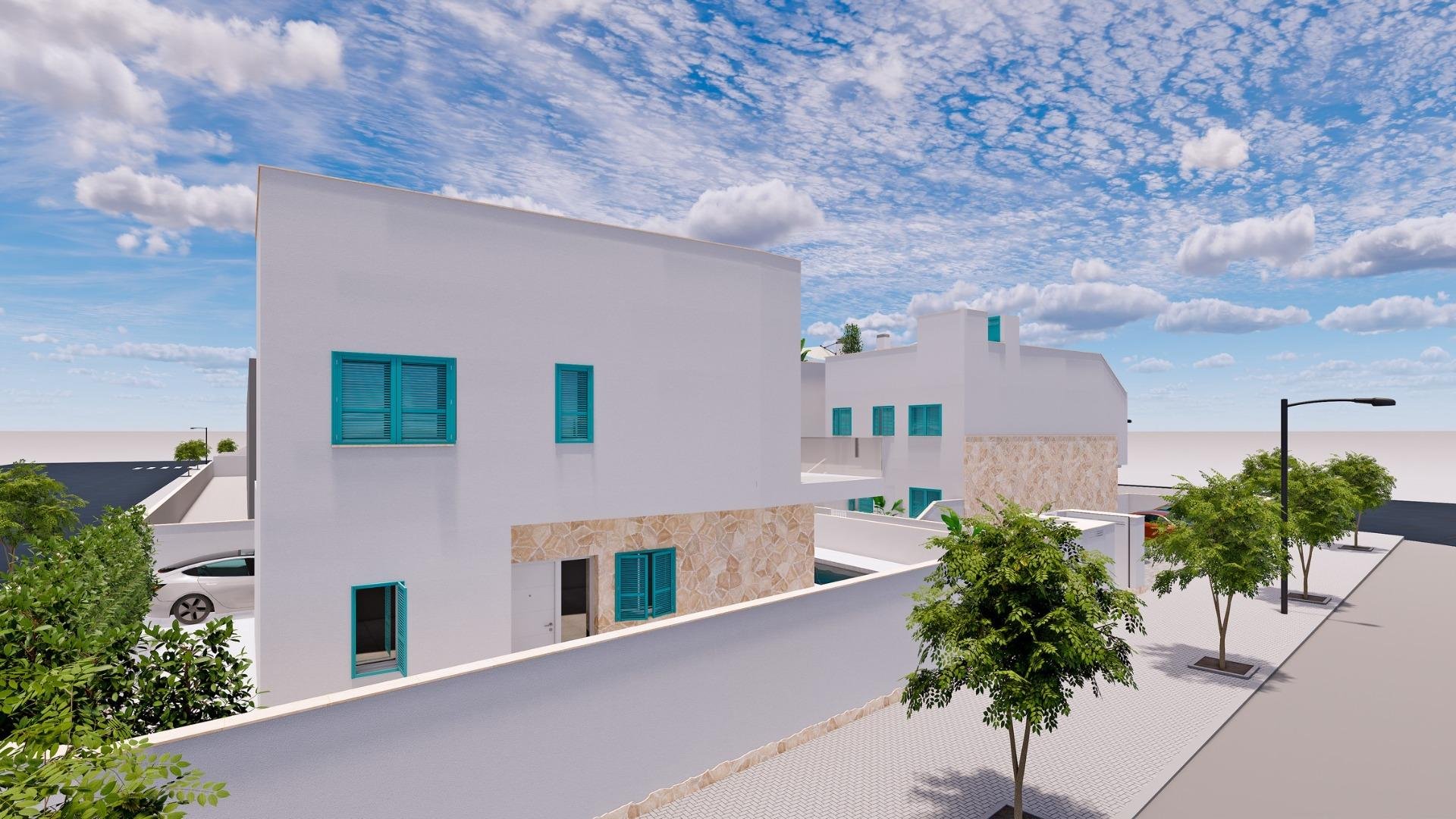 Bungalow a Pilar de la Horadada, Alicante, Spagna 3 camere da letto, 82 mq. N° 193119