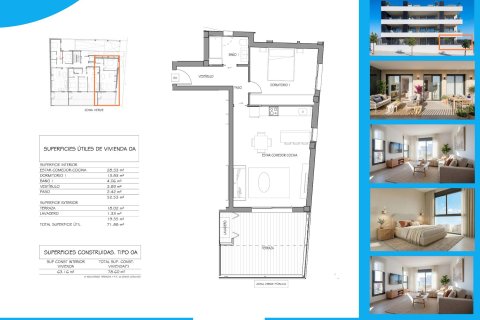 Appartamento in vendita a Benijofar, Alicante, Spagna 1 camera da letto, 78 mq. N° 193116 - foto 13