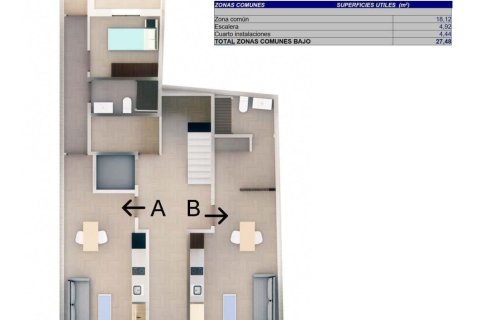 Apartamento en venta en Torrevieja, Alicante, España 31 m2 No. 186777 - foto 3