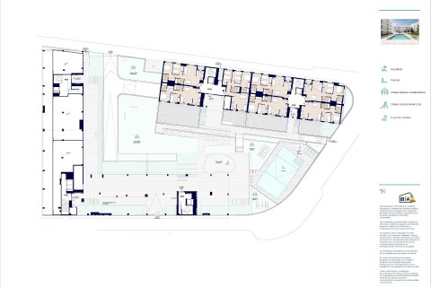 Huoneisto myytävänä Alicante, Espanja, 2 makuuhuonetta, 68 m2 No. 134723 - kuva 12