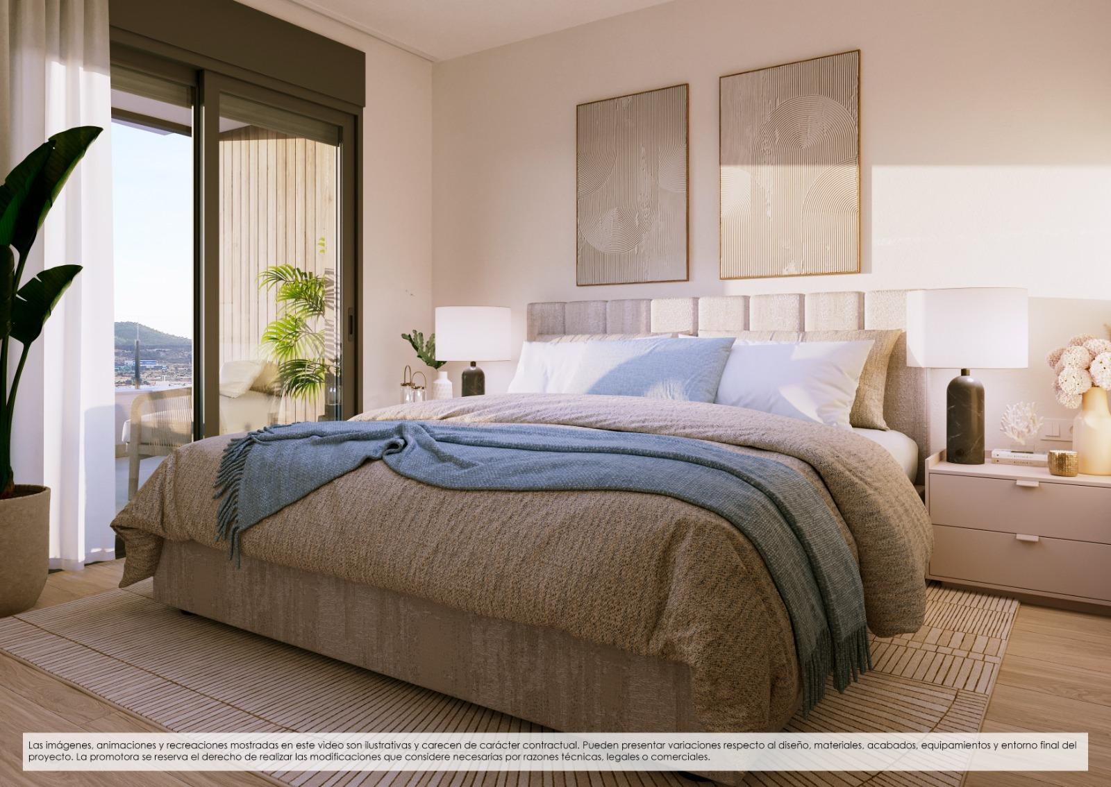 Apartament w Finestrat, Alicante, Hiszpania 2 sypialnie, 77.94 mkw. nr 166687