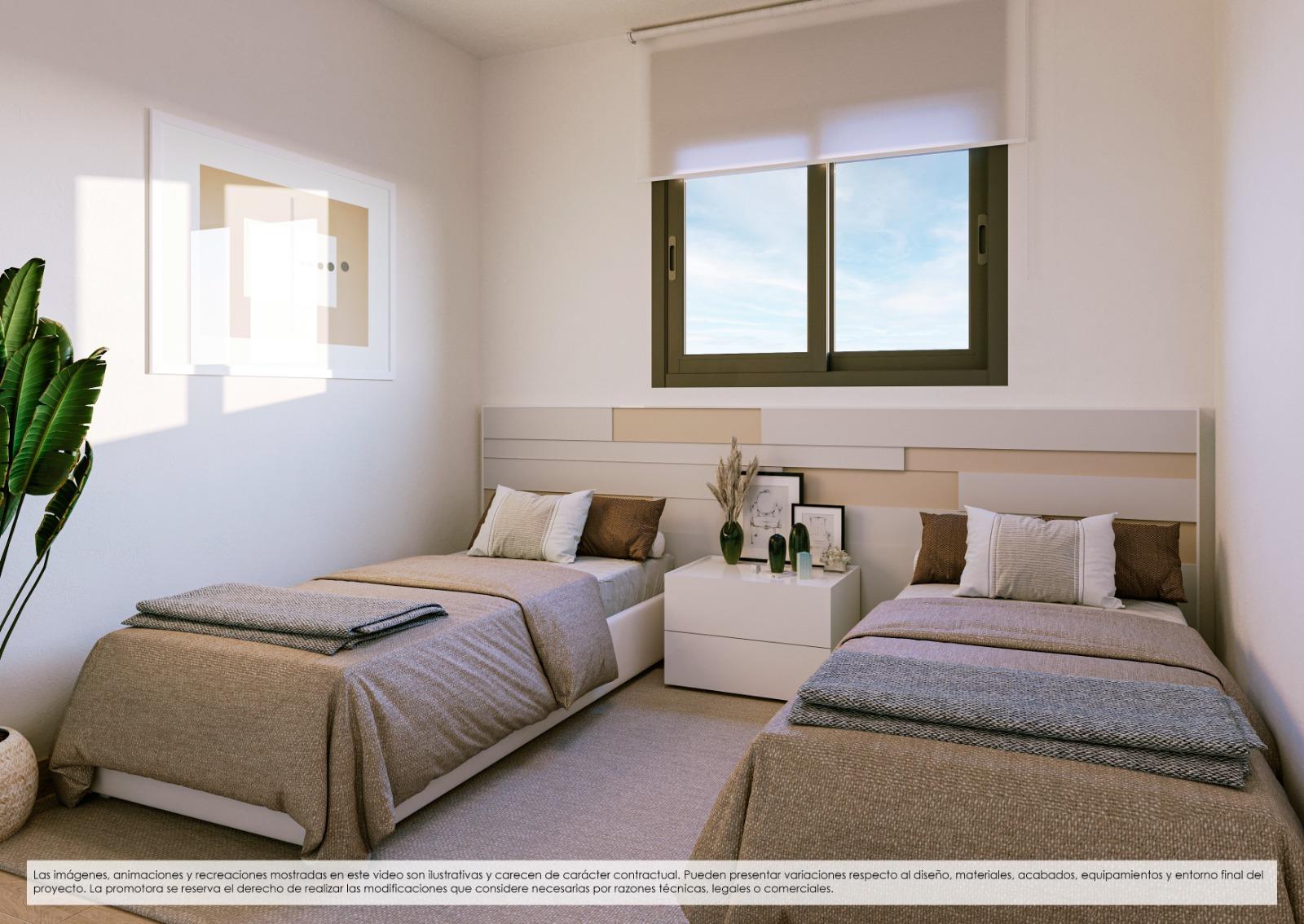 Apartament w Finestrat, Alicante, Hiszpania 2 sypialnie, 77.94 mkw. nr 166687