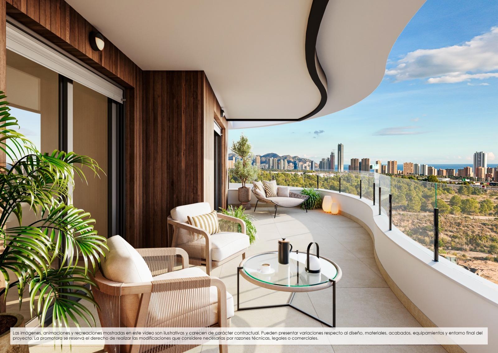 Apartament w Finestrat, Alicante, Hiszpania 2 sypialnie, 77.94 mkw. nr 166687