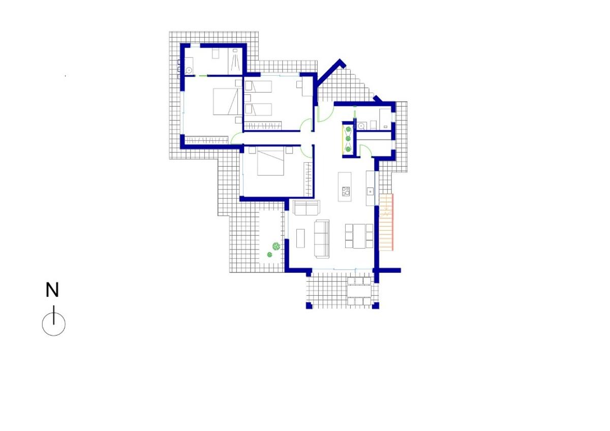 Villa à Calpe, Alicante, Espagne 3 chambres, 164 m2 No. 80635