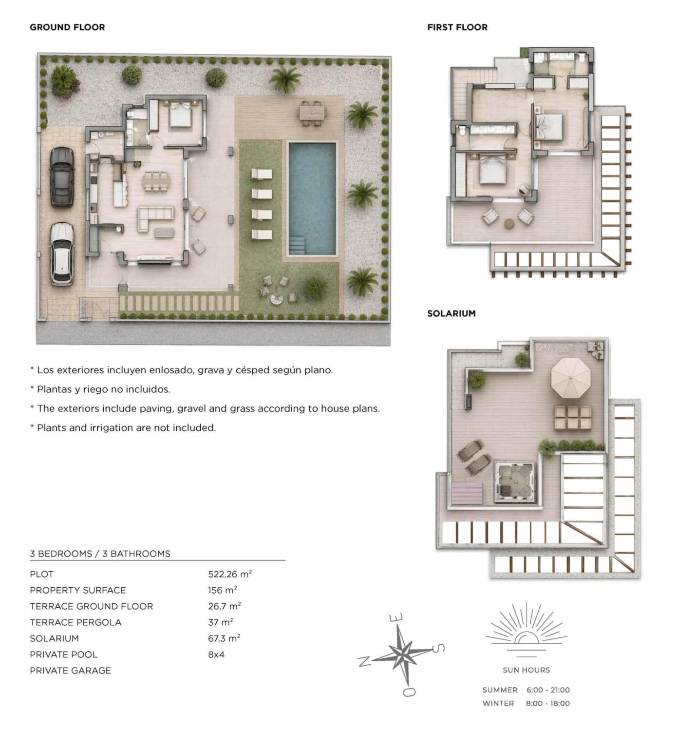 Villa in Rojales, Alicante, Spain 3 bedrooms, 182 sq.m. No. 182742