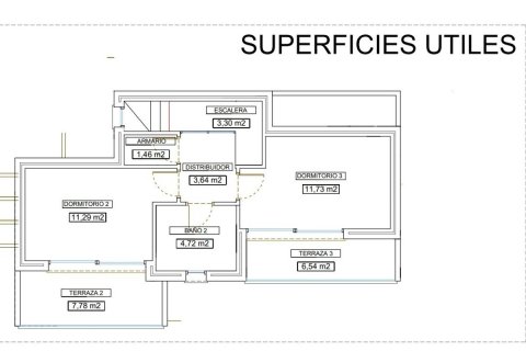 Willa w Alcalali, Alicante, Hiszpania 3 sypialnie, 198 mkw. nr 148936 – zdjęcie 12
