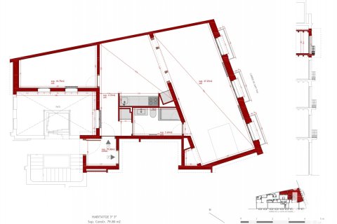 Lägenhet till salu i Barcelona, Spanien 2 sovrum, 88 kvm. Nr. 153646 - foto 30