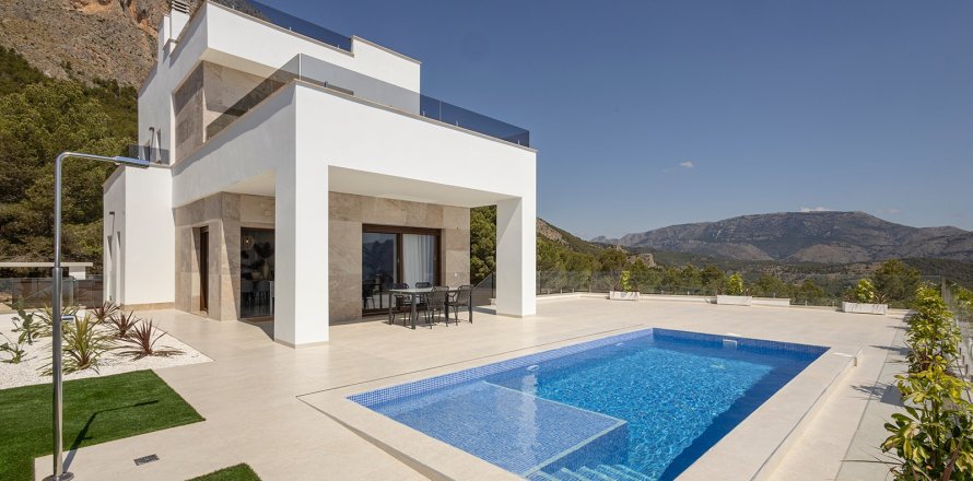 Villa en Polop, Alicante, España 3 dormitorios, 129 m2 No. 112375