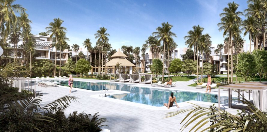 Lägenhet i Los Granados, Malaga, Spanien 2 sovrum, 150 kvm. Nr. 137461