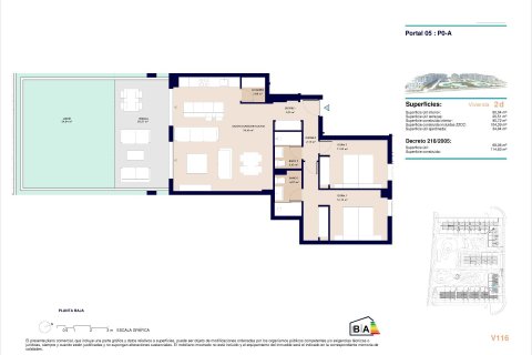 Apartment à vendre à Almerimar, Almeria, Espagne, 2 chambres, 114 m2 No. 189823 - photo 12