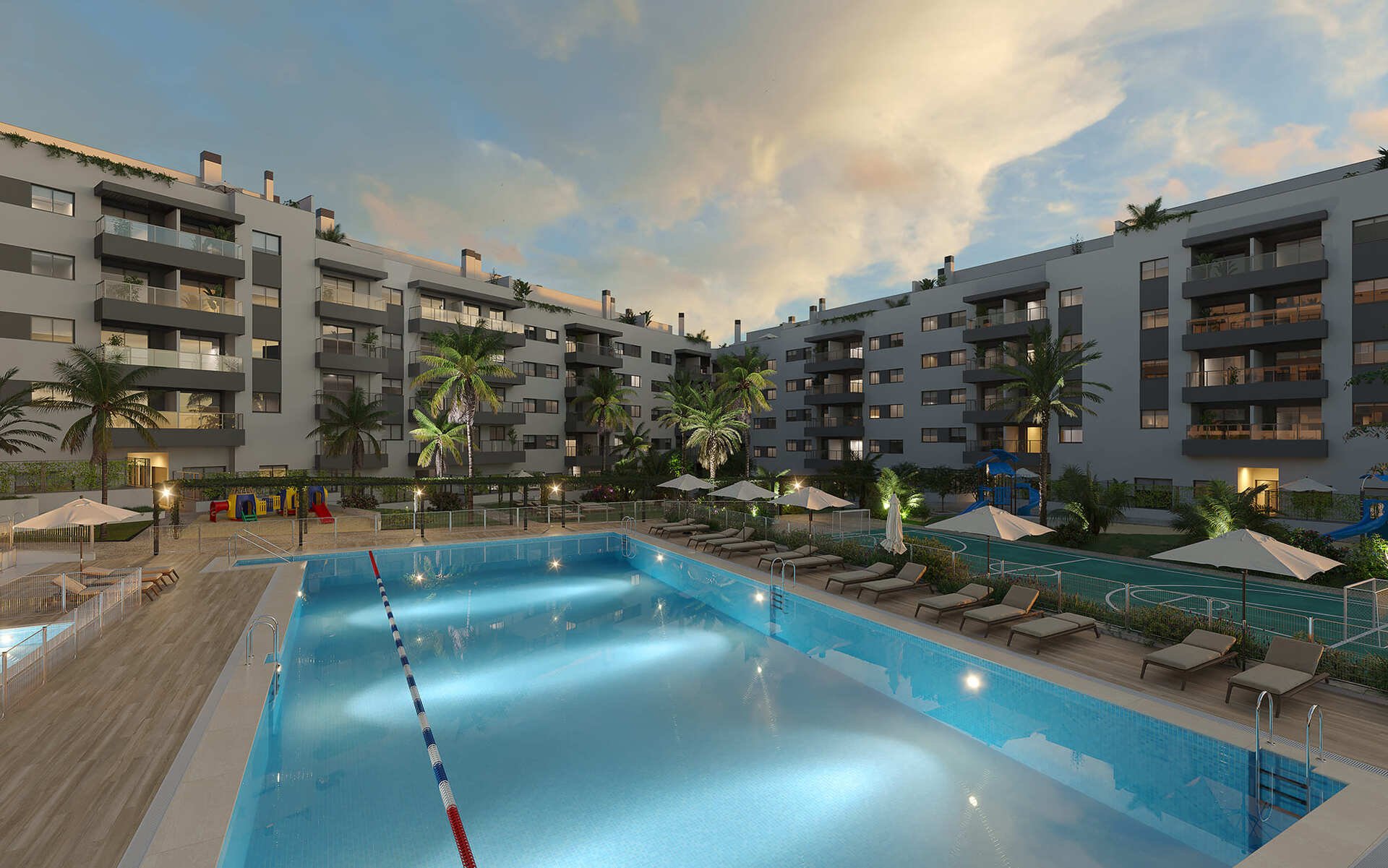 Apartament w Mijas, Malaga, Hiszpania 3 sypialnie, 193 mkw. nr 183511