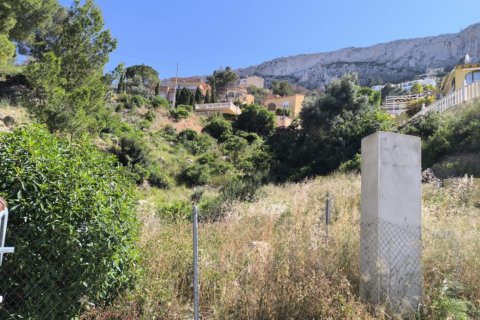 Land plot in Calpe, Alicante, Spain 1062 sq.m. No. 183515