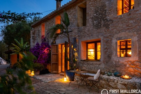 Finca vuokrattavana Montuiri, Mallorca, Espanja, 3 makuuhuonetta, 390 m2 No. 177318 - kuva 3