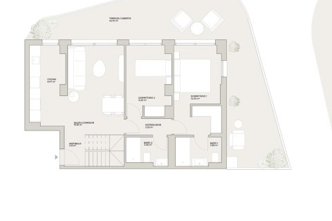 Penthouse w Torremolinos, Malaga, Hiszpania 2 sypialnie, 115 mkw. nr 173573 – zdjęcie 8