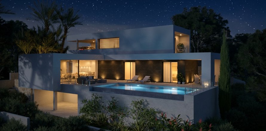 Willa w Benitachell, Alicante, Hiszpania 3 sypialnie, 515 mkw. nr 163848