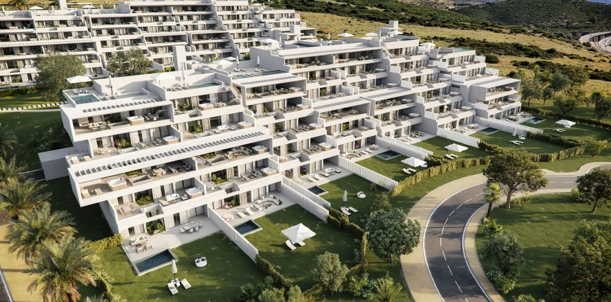 Bungalow i Casares, Malaga, Spanien 2 sovrum, 114 kvm. Nr. 135553