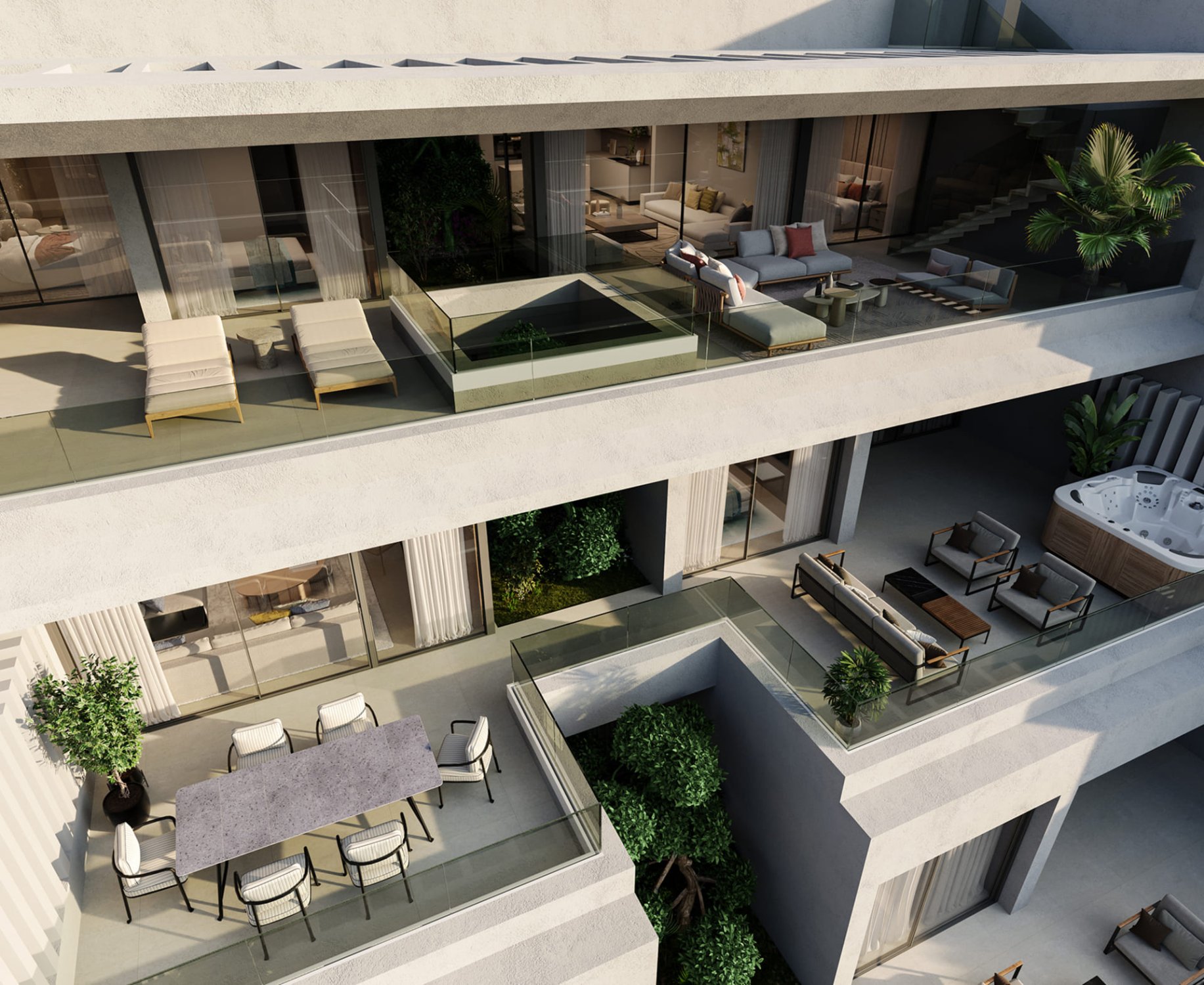 Apartment in Casares, Malaga, Spain 2 bedrooms, 136 sq.m. No. 135558