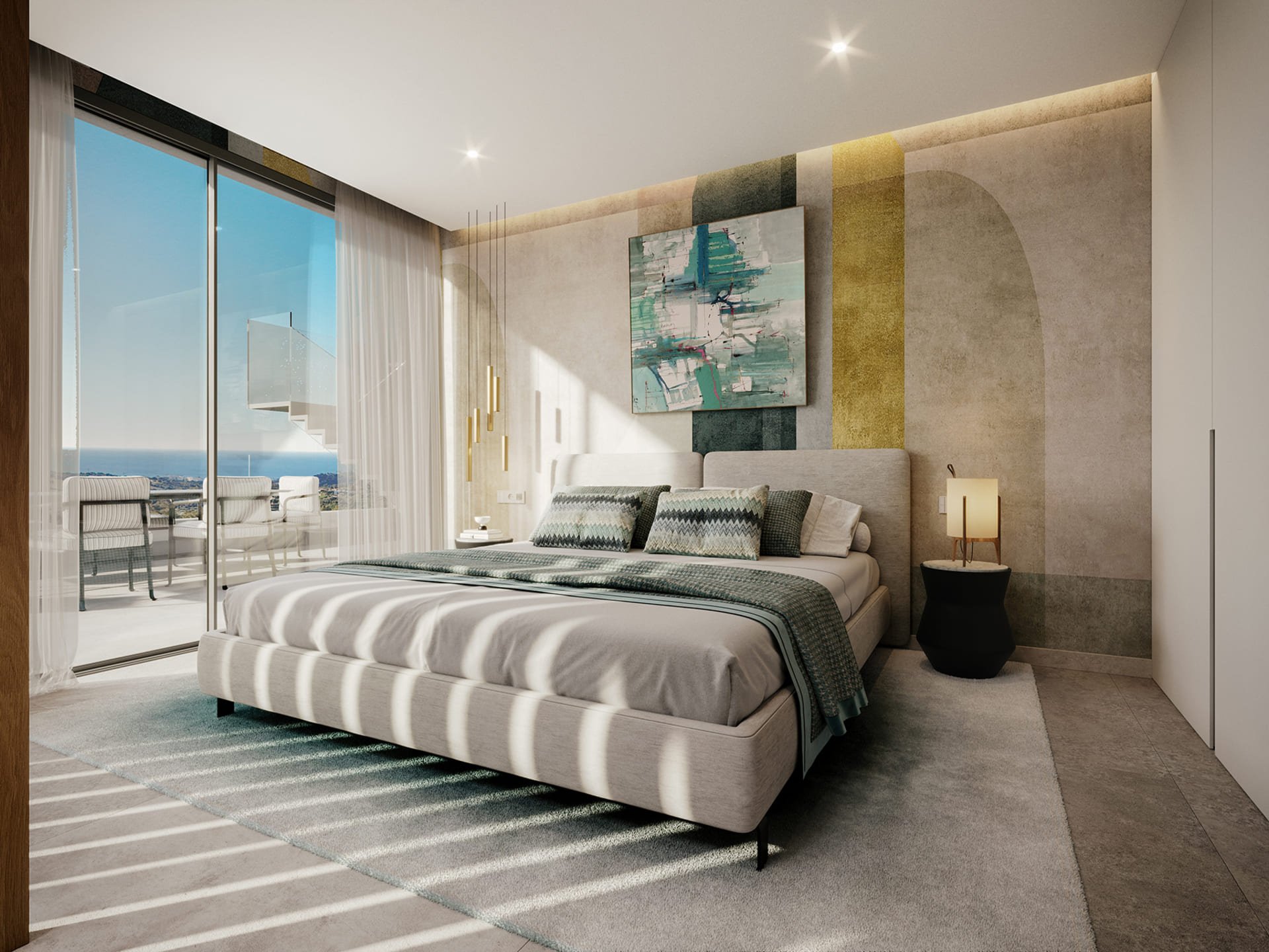 Apartment in Casares, Malaga, Spain 2 bedrooms, 136 sq.m. No. 135558