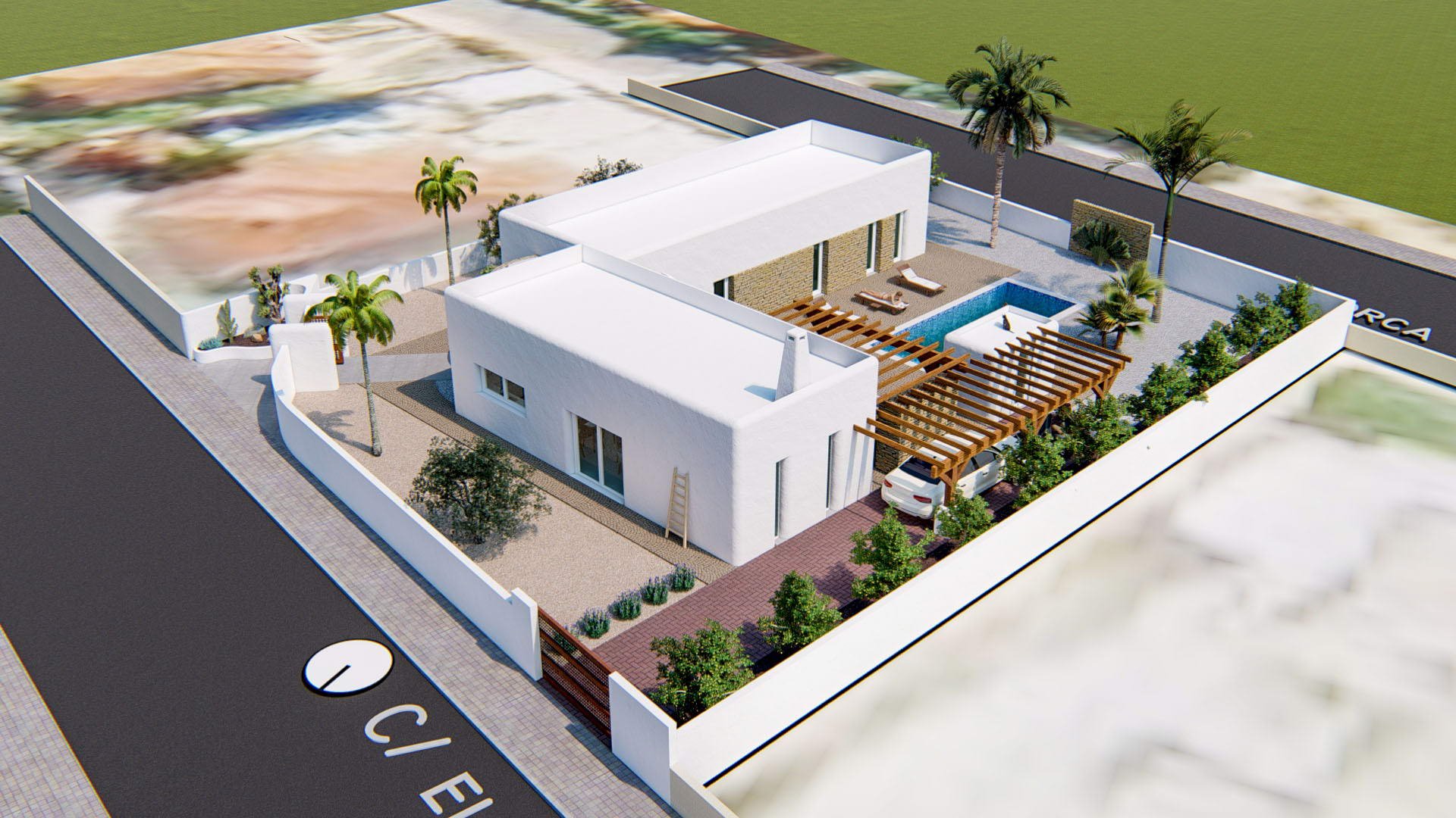 Villa a Albir, Alicante, Spagna 3 camere da letto, 169 mq. N° 133834