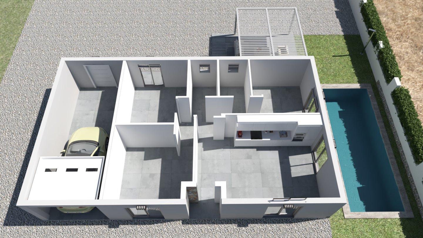 Villa à Los Alcazares, Murcia, Espagne 3 chambres, 122 m2 No. 79114