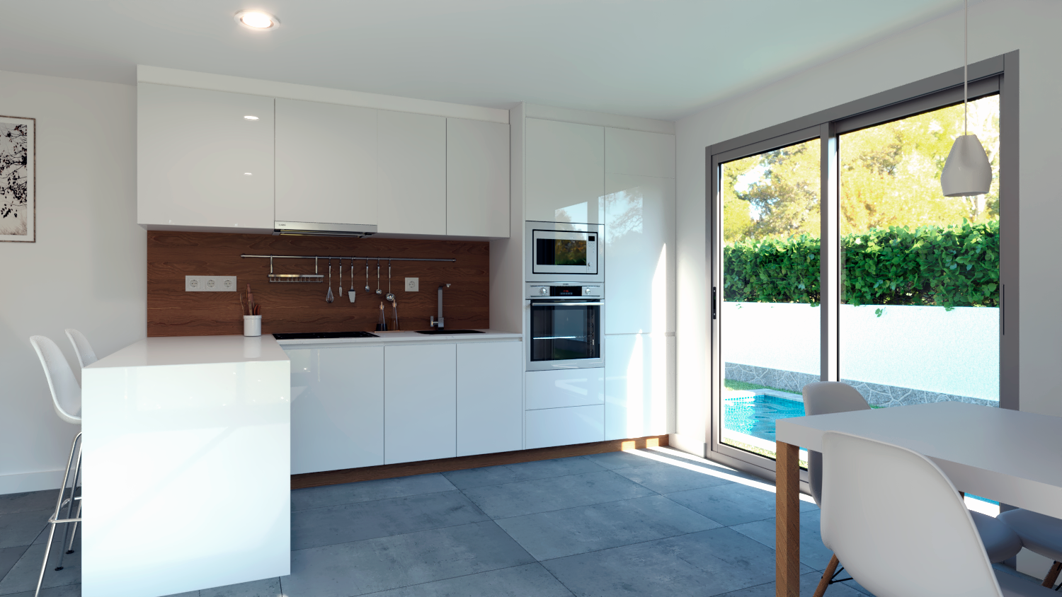 Villa à Los Alcazares, Murcia, Espagne 3 chambres, 122 m2 No. 79114