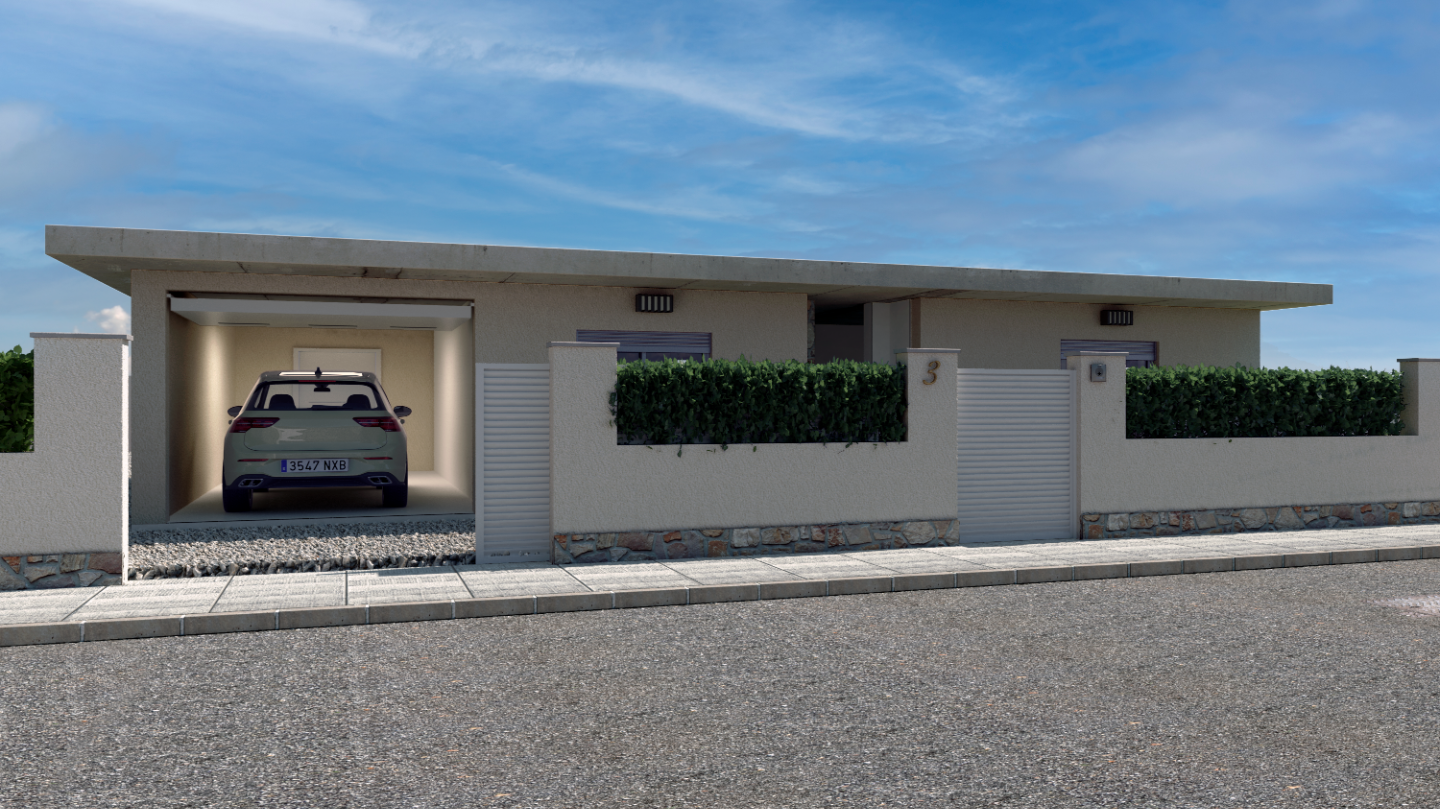 Villa à Los Alcazares, Murcia, Espagne 3 chambres, 122 m2 No. 79114