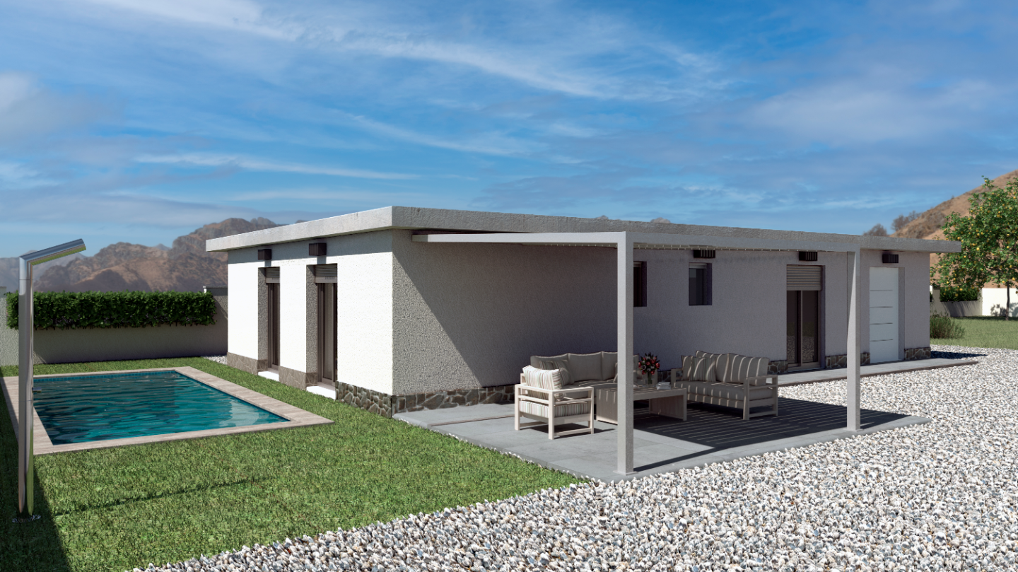 Villa à Los Alcazares, Murcia, Espagne 3 chambres, 122 m2 No. 79114
