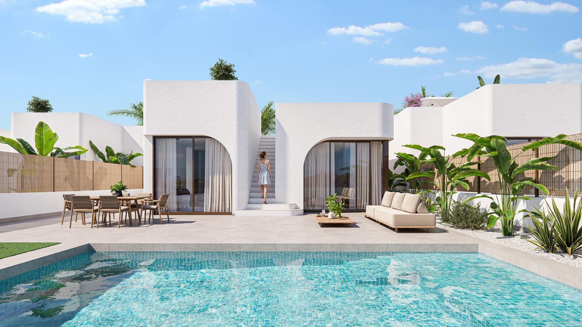 Villa à Los Alcazares, Murcia, Espagne 3 chambres, 113 m2 No. 170492