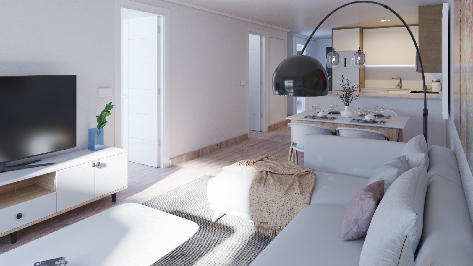 Bungalow à Orihuela, Alicante, Espagne 2 chambres, 70 m2 No. 112264