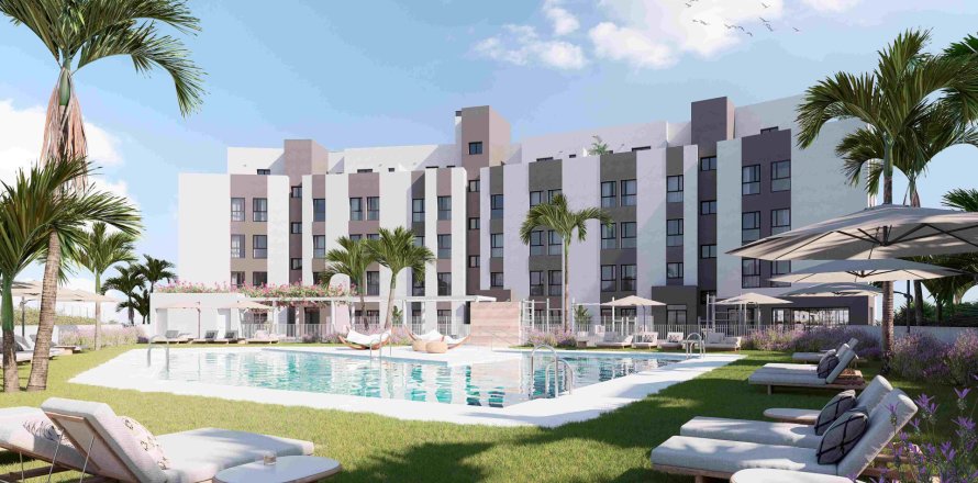 Apartment in Mijas, Malaga, Spain 2 bedrooms, 86 sq.m. No. 154982