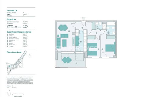 Penthäuser zum Verkauf in Almunecar, Granada, Spanien 3 Schlafzimmer, 83 m2 Nr. 144648 - Foto 16