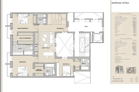 Penthäuser zum Verkauf Barcelona, Spanien 3 Schlafzimmer, 218 m2 Nr. 138647 - Foto 11