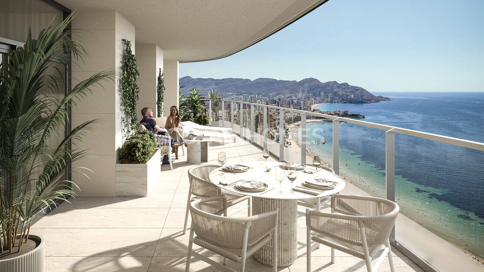 Apartament w Benidorm, Alicante, Hiszpania 2 sypialnie, 87 mkw. nr 138641