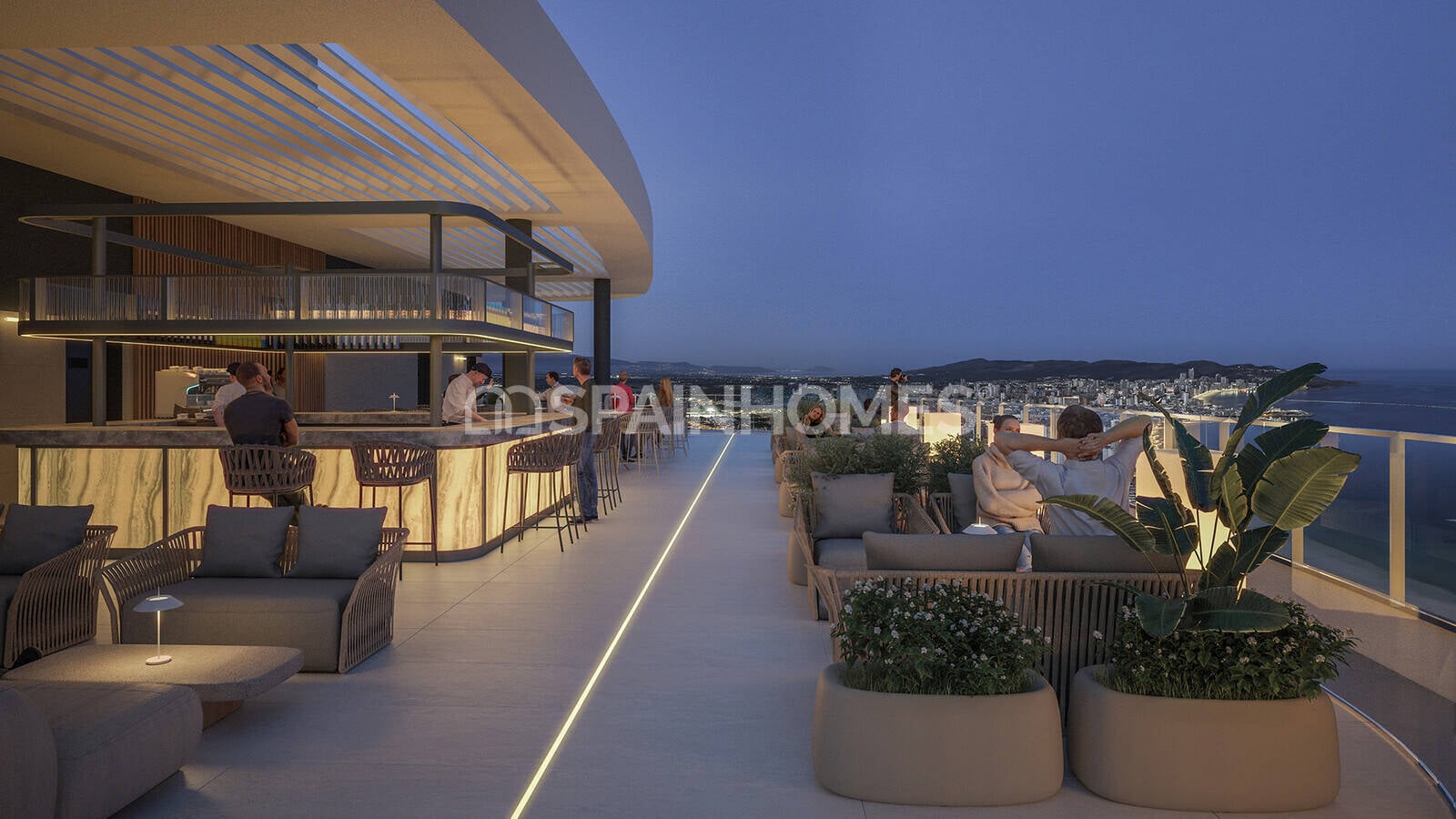 Apartamento en Benidorm, Alicante, España 3 dormitorios, 117 m2 No. 138642