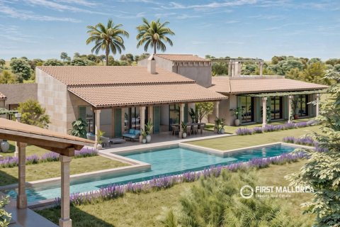 Land plot in Porreres, Mallorca, Spain 4 bedrooms, 14090 sq.m. No. 191968