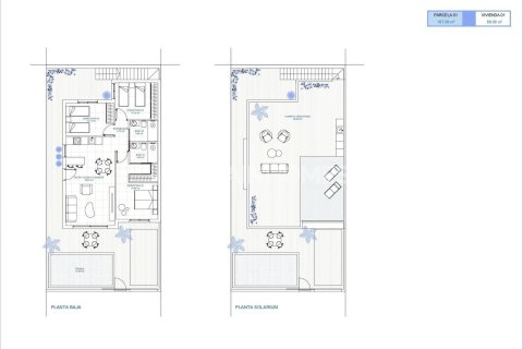 Villa till salu i Torre-Pacheco, Murcia, Spanien 3 sovrum, 88 kvm. Nr. 154375 - foto 9