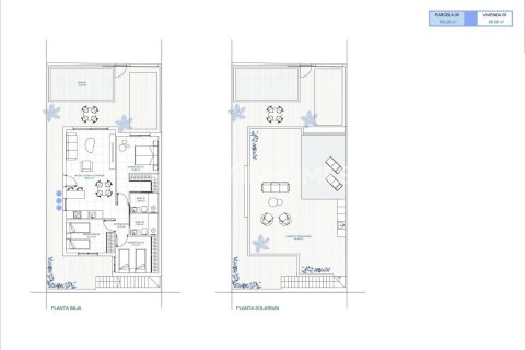 Villa till salu i Torre-Pacheco, Murcia, Spanien 3 sovrum, 88 kvm. Nr. 154375 - foto 13