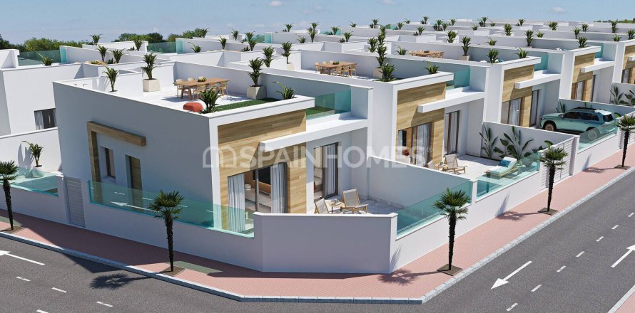 Villa i Torre-Pacheco, Murcia, Spanien 3 sovrum, 88 kvm. Nr. 154375