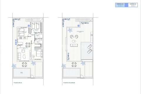Huvila myytävänä Torre-Pacheco, Murcia, Espanja, 3 makuuhuonetta, 88 m2 No. 154375 - kuva 10