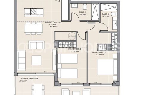 Ático en venta en Fuengirola, Málaga, España 3 dormitorios, 127 m2 No. 154369 - foto 21