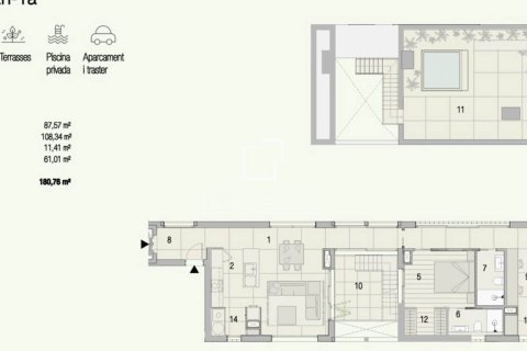 Apartment for sale in Sant Cugat Del Valles, Barcelona, Spain 3 bedrooms, 180 sq.m. No. 152187 - photo 8