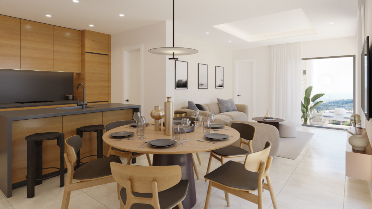 Huvila Finestrat, Alicante, Espanja 3 makuuhuonetta, 94 m2 No. 114615