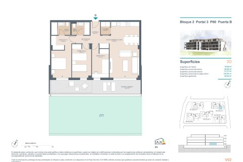 Huoneisto myytävänä Godella, Valencia, Espanja, 3 makuuhuonetta, 100 m2 No. 138311 - kuva 6